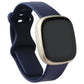 Fitbit Versa 3 Smartwatch (FB511) - Gold Case / Blue Infinity Bands (Full Set) Smart Watches Fitbit - Simple Cell Bulk Wholesale Pricing - USA Seller