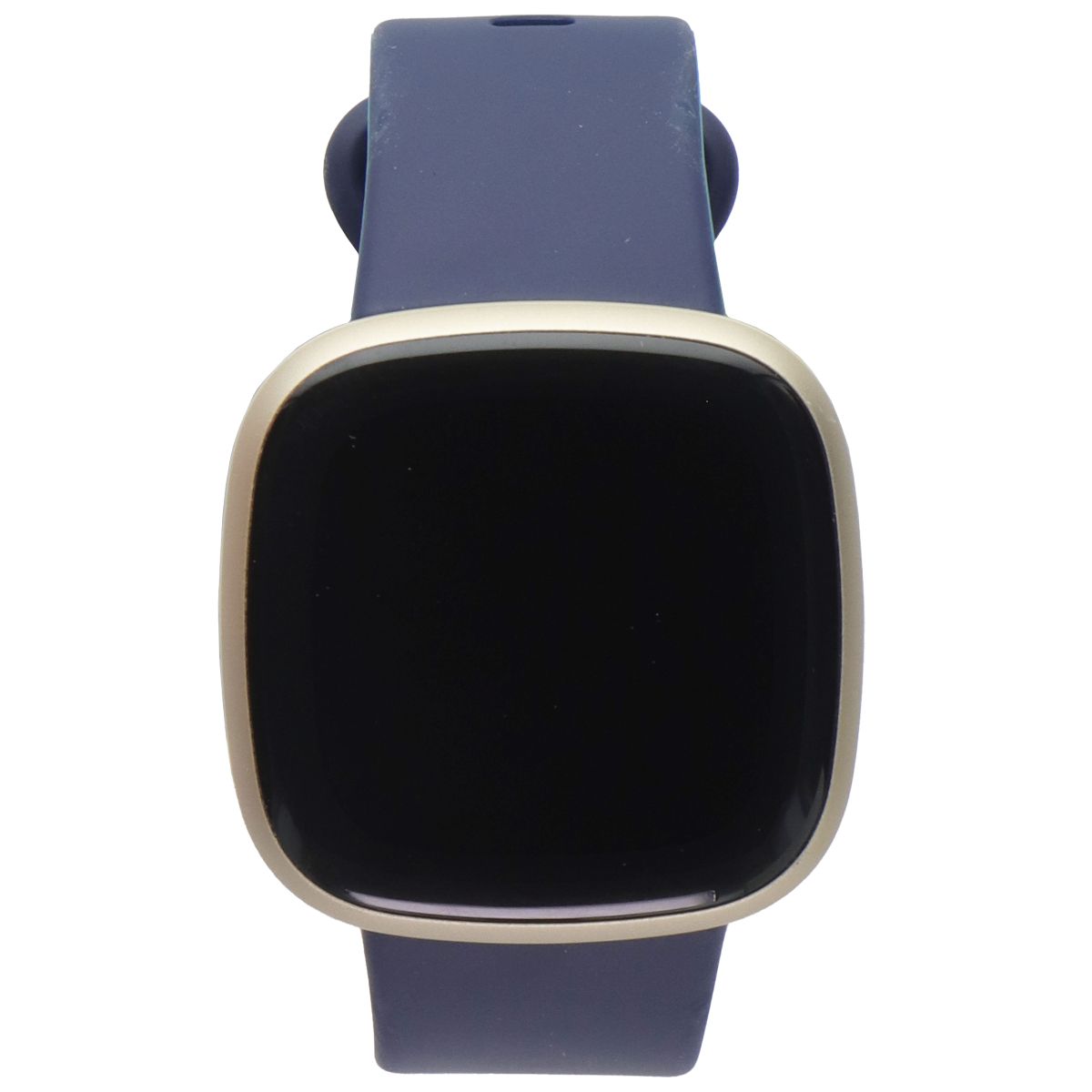 Fitbit Versa 3 Smartwatch (FB511) - Gold Case / Blue Infinity Bands (Full Set) Smart Watches Fitbit - Simple Cell Bulk Wholesale Pricing - USA Seller