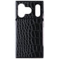 Flaunt Square Case for MagSafe for Apple iPhone 17 Pro  - Black Crocodile