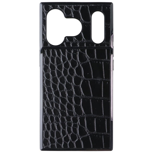 Flaunt Square Case for MagSafe for Apple iPhone 17 Pro  - Black Crocodile