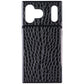 Flaunt Square Series Hard Case for Apple iPhone 17 Pro Max - Black Croc Leather