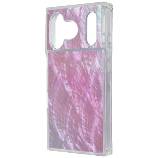 Flaunt Square Case for MagSafe for Apple iPhone 17 Pro - Pink Mother of Pearl Cell Phone - Cases, Covers & Skins Flaunt - Simple Cell Bulk Wholesale Pricing - USA Seller