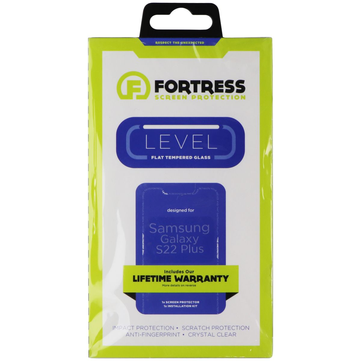 Fortress Flat Tempered Glass Screen Protector for Samsung Galaxy S22(+) - Clear Cell Phone - Screen Protectors Fortress - Simple Cell Bulk Wholesale Pricing - USA Seller