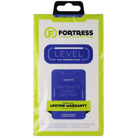 Fortress Flat Tempered Glass Screen Protector for Samsung Galaxy S22(+) - Clear Cell Phone - Screen Protectors Fortress - Simple Cell Bulk Wholesale Pricing - USA Seller