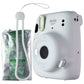 FujiFilm Instax Mini 11 Instant Camera with Strap - Ice White Vintage Cameras - Instant Cameras Fujifilm - Simple Cell Bulk Wholesale Pricing - USA Seller