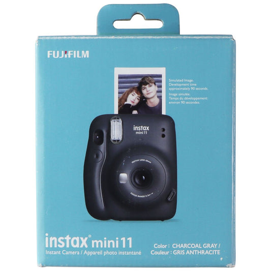 Fujifilm Instax Mini 11 Instant Camera - Charcoal Gray Film Photography - Film Cameras Fujifilm    - Simple Cell Bulk Wholesale Pricing - USA Seller