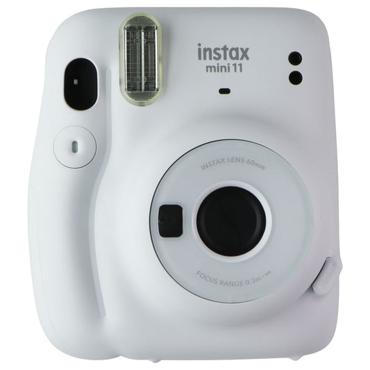 Fujifilm Instax Mini 11 Instant Camera - Ice White (Camera Only / No Strap) Vintage Cameras - Instant Cameras Fujifilm - Simple Cell Bulk Wholesale Pricing - USA Seller