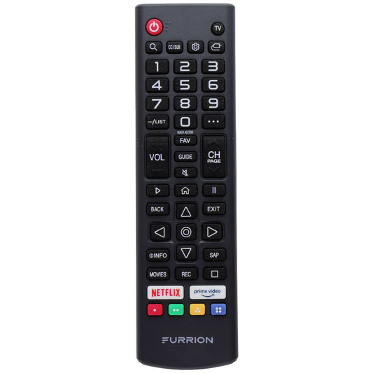 Furrion Remote Control HR-B203 with Netflix / Prime Video Buttons - Black TV, Video & Audio Accessories - Remote Controls Furrion - Simple Cell Bulk Wholesale Pricing - USA Seller