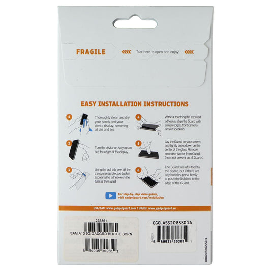 Gadget Guard Tempered Glass Screen Protector for Samsung Galaxy A13 4G/5G Cell Phone - Screen Protectors Gadget Guard - Simple Cell Bulk Wholesale Pricing - USA Seller
