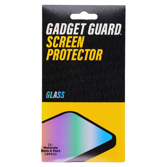 Gadget Guard Glass Screen Protector for Motorola Moto G Pure (2021) Cell Phone - Screen Protectors Gadget Guard - Simple Cell Bulk Wholesale Pricing - USA Seller