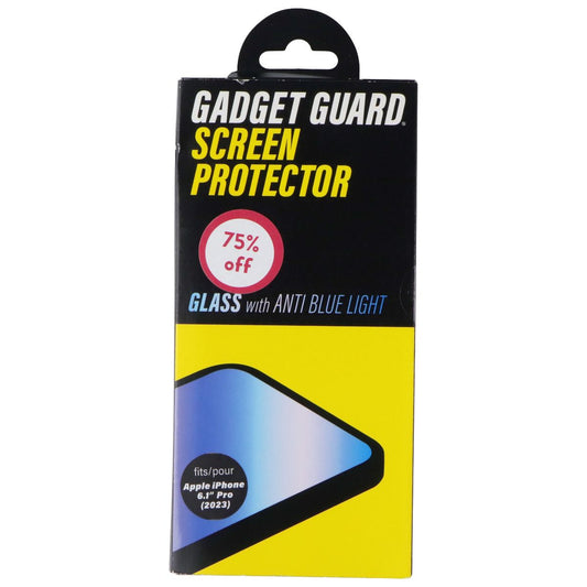 Gadget Guard Glass Screen Protector with Anti Blue Light for Apple iPhone 15 Pro Cell Phone - Screen Protectors Gadget Guard - Simple Cell Bulk Wholesale Pricing - USA Seller