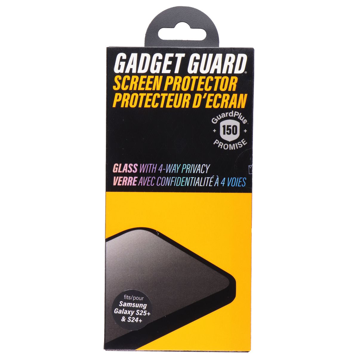 Gadget Guard Glass Screen Protector with 4-Way Privacy for Galaxy S25+/S24+ Cell Phone - Screen Protectors Gadget Guard - Simple Cell Bulk Wholesale Pricing - USA Seller
