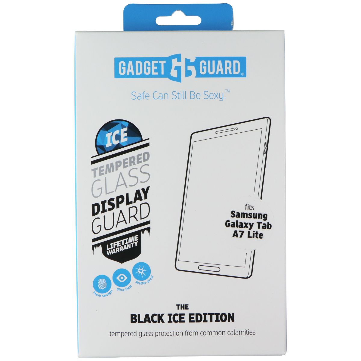 Gadget Guard Black Ice Glass Screen Protector for Samsung Galaxy Tab A7 Lite iPad/Tablet Accessories - Screen Protectors Gadget Guard - Simple Cell Bulk Wholesale Pricing - USA Seller