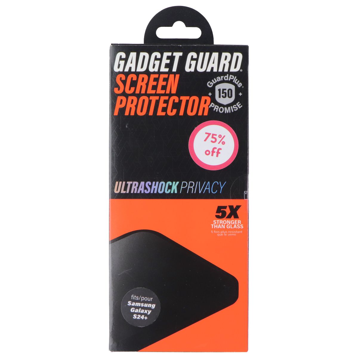 Gadget Guard UltraShock Privacy Screen Protector for Samsung Galaxy S24+ (Plus) Cell Phone - Screen Protectors Gadget Guard - Simple Cell Bulk Wholesale Pricing - USA Seller