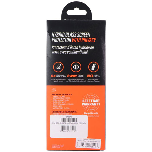 Gadget Guard UltraShock Privacy Screen Protector for Samsung Galaxy S24+ (Plus) Cell Phone - Screen Protectors Gadget Guard - Simple Cell Bulk Wholesale Pricing - USA Seller