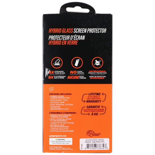 Gadget Guard Ultrashock Screen Protector for Apple iPhone 16 Pro Cell Phone - Screen Protectors Gadget Guard - Simple Cell Bulk Wholesale Pricing - USA Seller