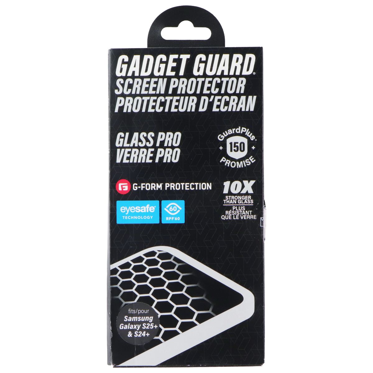 Gadget Guard - Glass Pro Series - Screen Protector for Galaxy S25+ & S24+ Cell Phone - Screen Protectors Gadget Guard - Simple Cell Bulk Wholesale Pricing - USA Seller