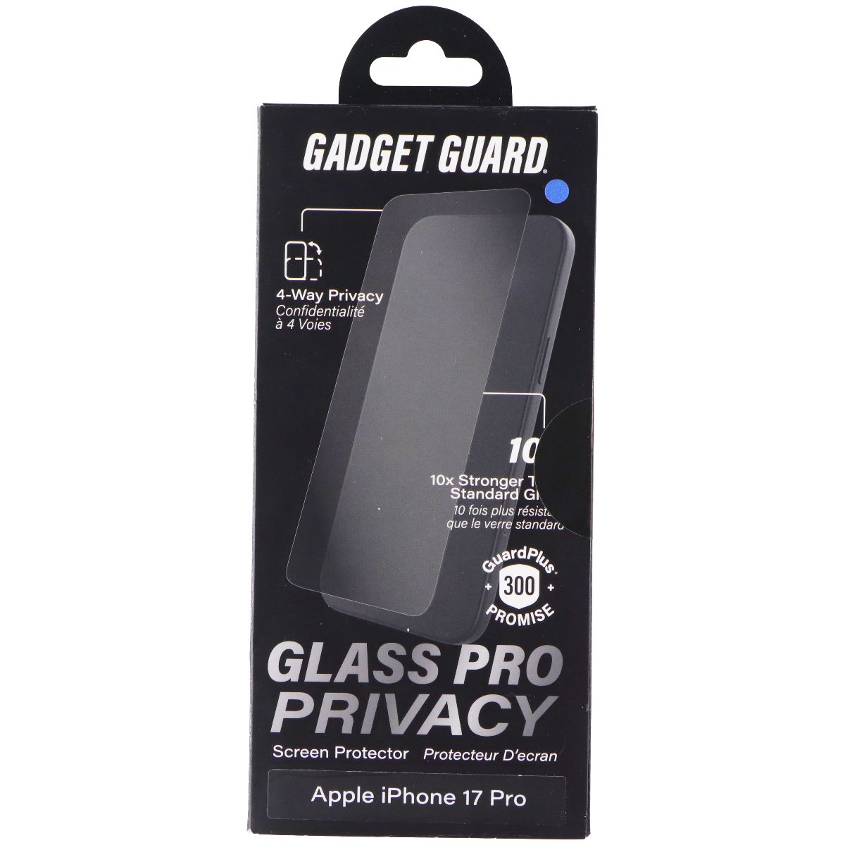 Gadget Guard Glass Pro Privacy Screen Protector for Apple iPhone 17 Pro