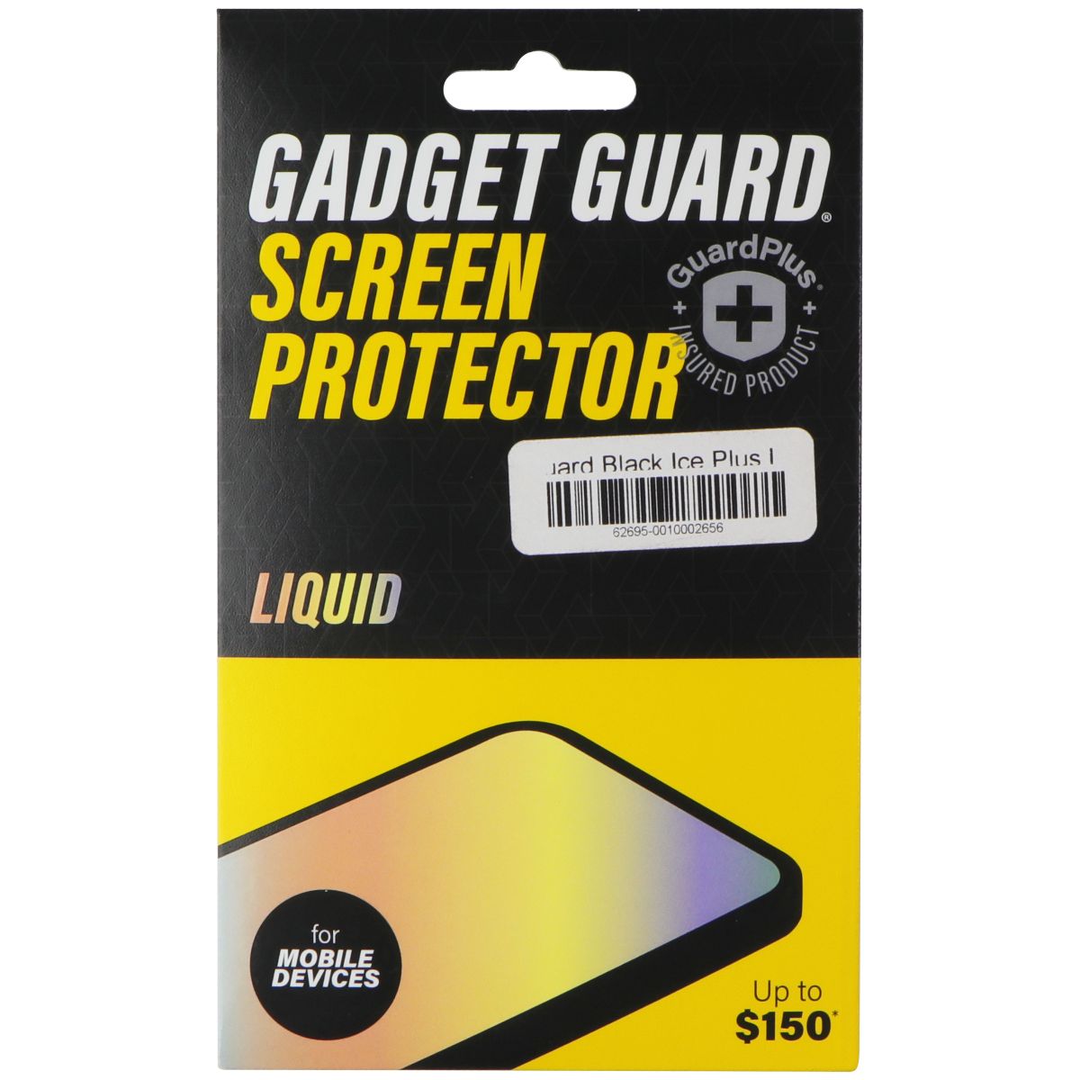 Gadget Guard Black Ice Plus Liquid Edition Screen Protector for Smartphones Cell Phone - Screen Protectors Gadget Guard    - Simple Cell Bulk Wholesale Pricing - USA Seller