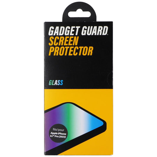 Gadget Guard - Glass - Screen Protector for Apple iPhone 15 Pro Max - Clear Cell Phone - Screen Protectors Gadget Guard    - Simple Cell Bulk Wholesale Pricing - USA Seller