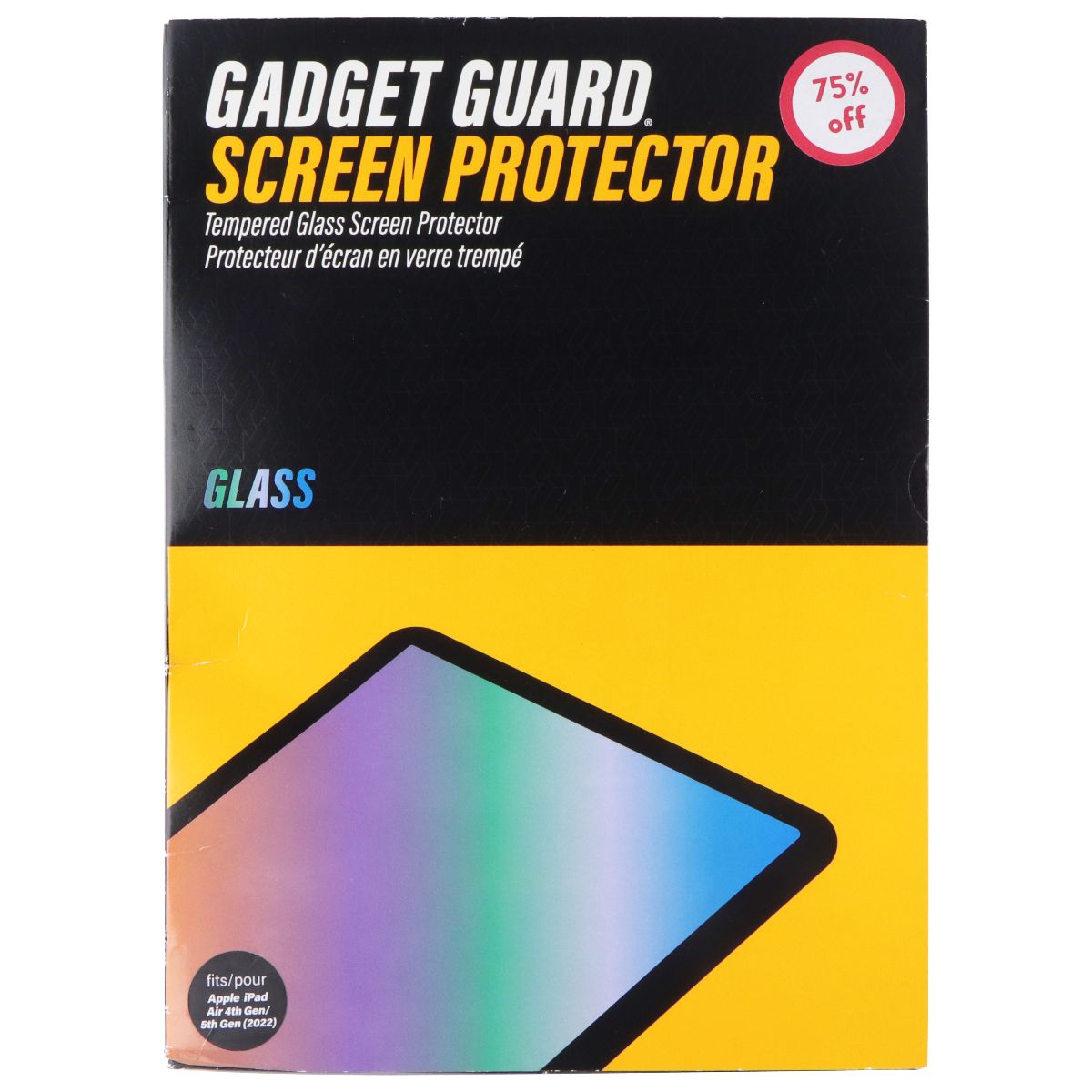 Gadget Guard Glass Screen Protector for Apple iPad Air 4th Gen/5th Gen 2022 iPad/Tablet Accessories - Screen Protectors Gadget Guard - Simple Cell Bulk Wholesale Pricing - USA Seller