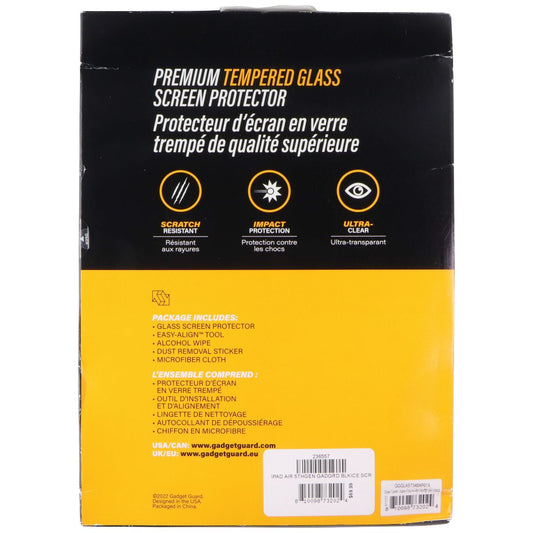 Gadget Guard Glass Screen Protector for Apple iPad Air 4th Gen/5th Gen 2022