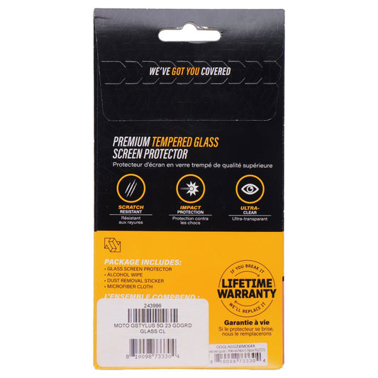 Gadget Guard Tempered Glass Screen Protector for Motorola Moto G Stylus 5G 2023 Cell Phone - Screen Protectors Gadget Guard - Simple Cell Bulk Wholesale Pricing - USA Seller