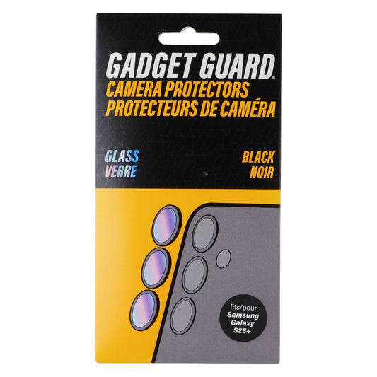 Gadget Guard Glass Series Camera Protectors for Samsung Galaxy (S25+) - Black Cell Phone - Screen Protectors Gadget Guard - Simple Cell Bulk Wholesale Pricing - USA Seller