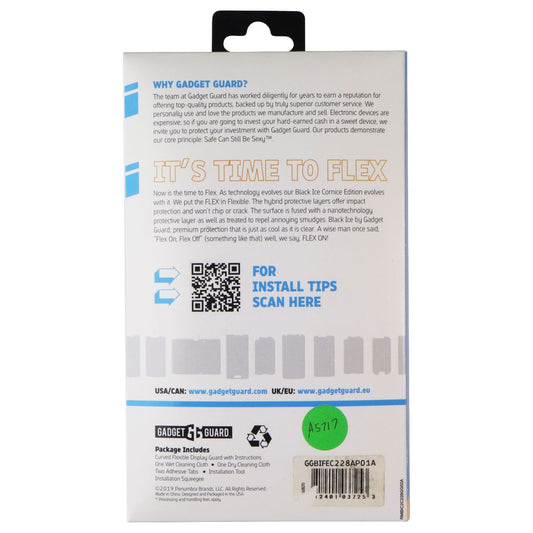 Gadget Guard Black Ice Flex Screen Protector for Apple iPhone SE (2nd Gen) Cell Phone - Screen Protectors Gadget Guard - Simple Cell Bulk Wholesale Pricing - USA Seller