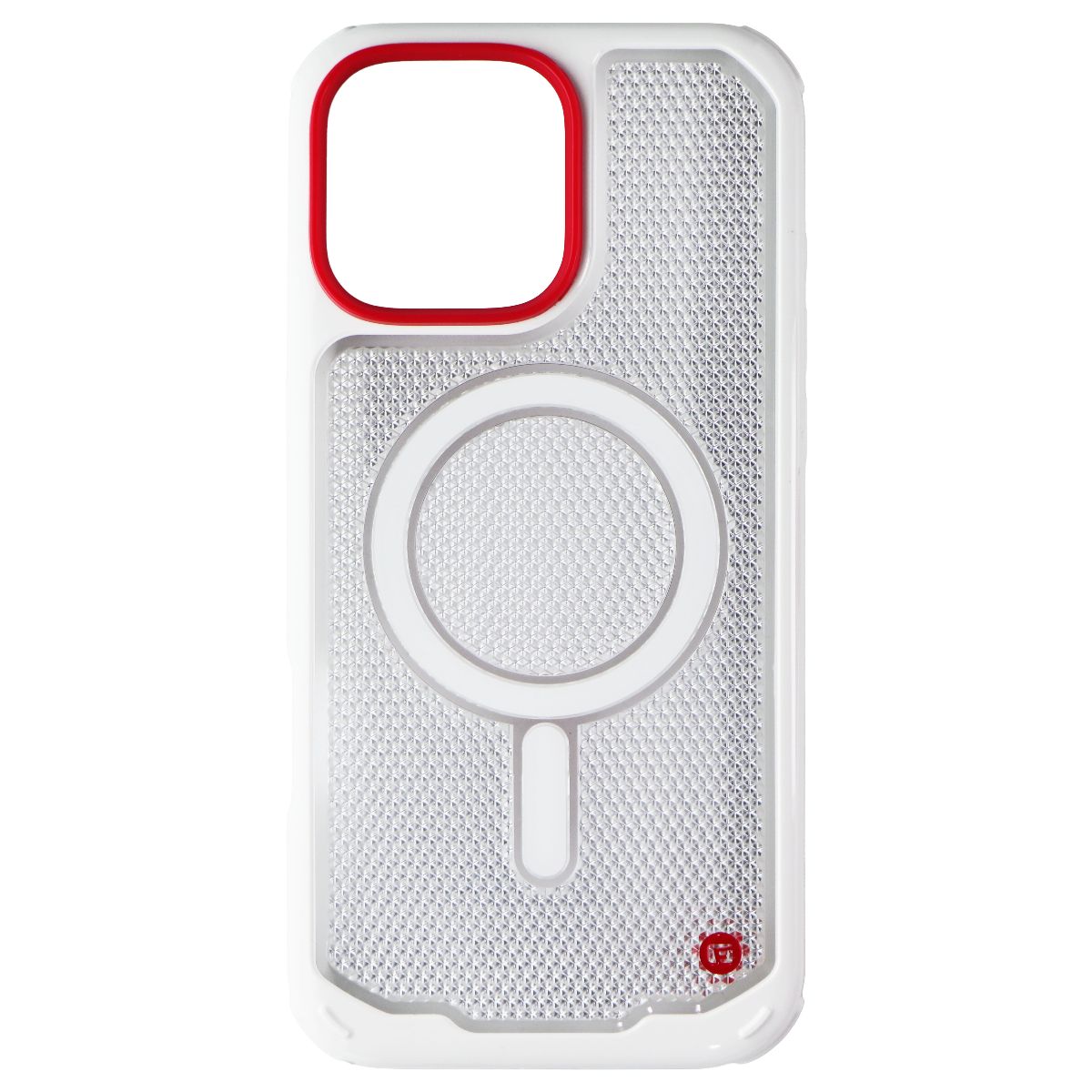 Gadget Guard G-Form Case for MagSafe for Apple iPhone 16 Pro Max - White / Red Cell Phone - Cases, Covers & Skins Gadget Guard - Simple Cell Bulk Wholesale Pricing - USA Seller