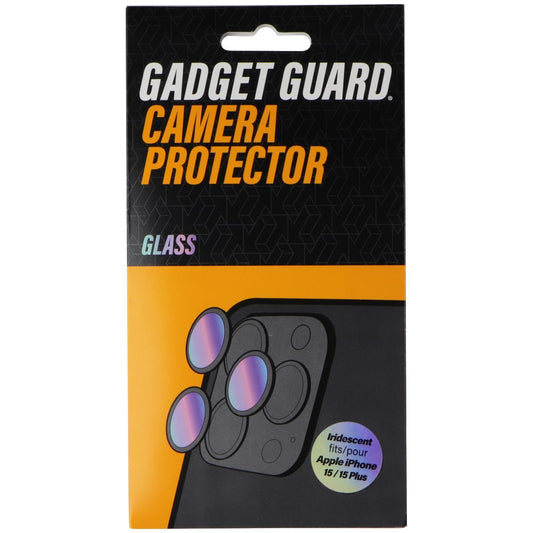 Gadget Guard Glass Camera Protector for iPhone 15/iPhone 15+ (Plus) - Iridescent Cell Phone - Screen Protectors Gadget Guard    - Simple Cell Bulk Wholesale Pricing - USA Seller