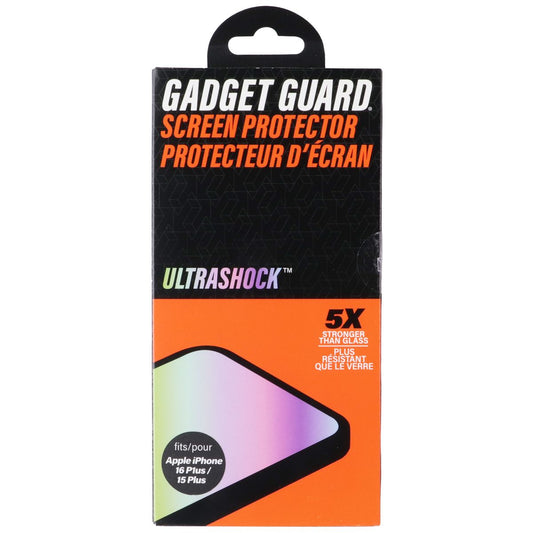Gadget Guard Ultrashock Screen Protector for Apple iPhone 16 Plus/15 Plus Cell Phone - Screen Protectors Gadget Guard - Simple Cell Bulk Wholesale Pricing - USA Seller