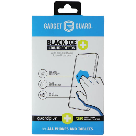 Gadget Guard Black Ice+ Liquid Edition Wipe-on Liquid Glass Screen Protection Cell Phone - Screen Protectors Gadget Guard - Simple Cell Bulk Wholesale Pricing - USA Seller