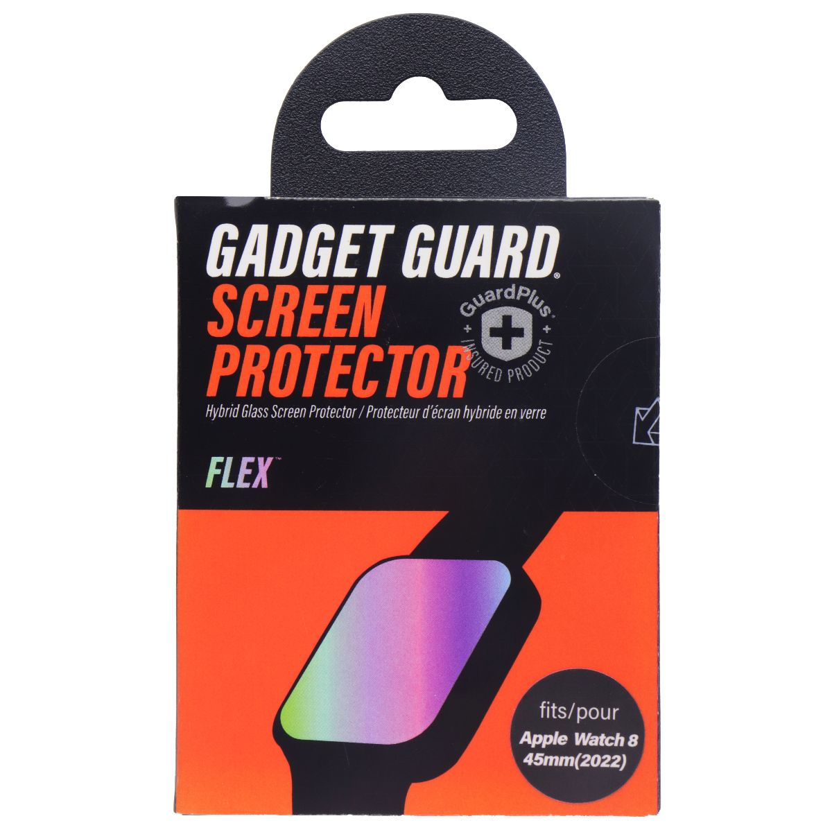 Gadget Guard Flex Series Screen Protector for Apple Watch 8 (45mm) - Clear Smart Watch Accessories - Screen Protectors Gadget Guard - Simple Cell Bulk Wholesale Pricing - USA Seller