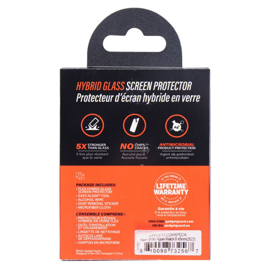 Gadget Guard Flex Series Screen Protector for Apple Watch 8 (45mm) - Clear Smart Watch Accessories - Screen Protectors Gadget Guard - Simple Cell Bulk Wholesale Pricing - USA Seller