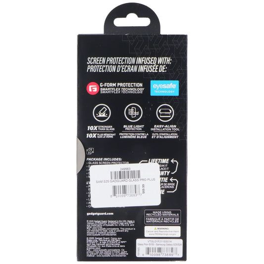 Gadget Guard Glass Pro Screen Protector for Samsung Galaxy S25 & S24 Cell Phone - Screen Protectors Gadget Guard - Simple Cell Bulk Wholesale Pricing - USA Seller