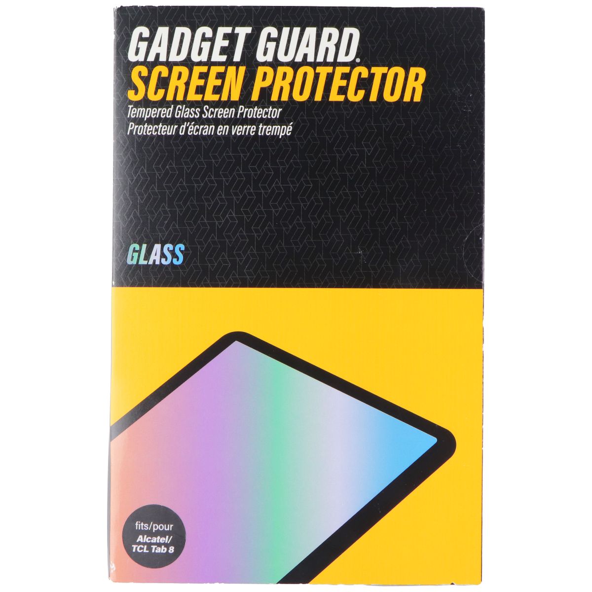 Gadget Guard Black Ice Glass Tempered Screen Protector for Alcatel/TCL Tab 8 iPad/Tablet Accessories - Screen Protectors Gadget Guard - Simple Cell Bulk Wholesale Pricing - USA Seller