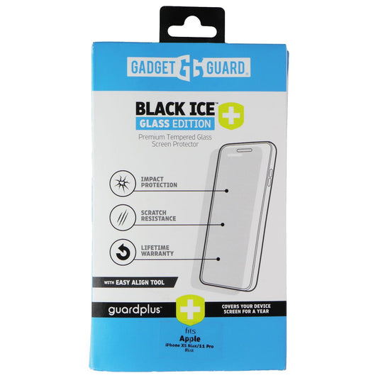 Gadget Guard Black Ice+ Glass Screen Protector for iPhone XS Max/11 Pro Max Cell Phone - Screen Protectors Gadget Guard    - Simple Cell Bulk Wholesale Pricing - USA Seller