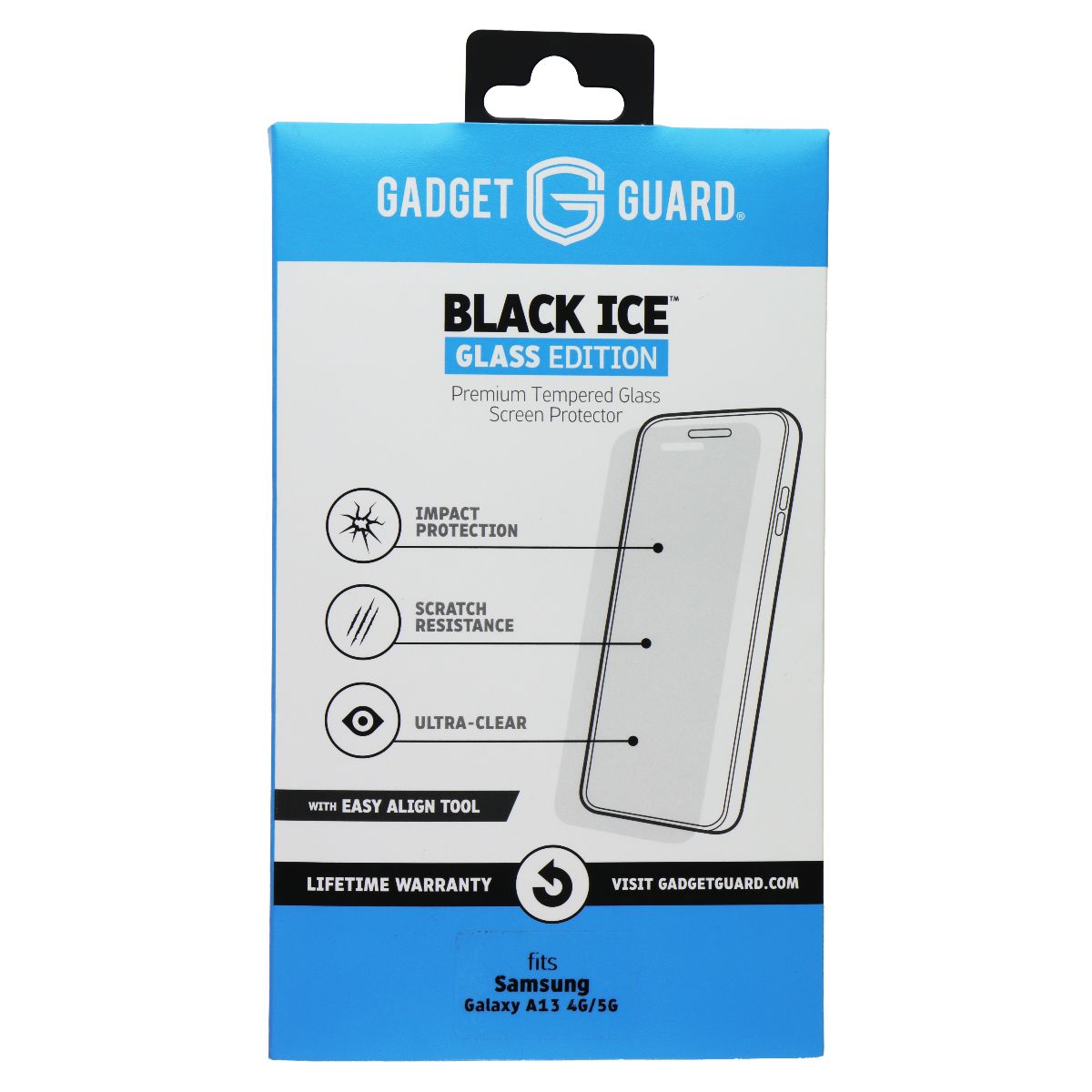 Gadget Guard Black Ice Glass Ed. Screen Protector for Samsung Galaxy A13 4G/5G