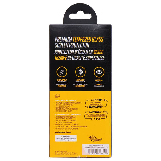 Gadget Guard Glass Screen Protector for Google Pixel 9 / 9 Pro Cell Phone - Screen Protectors Gadget Guard - Simple Cell Bulk Wholesale Pricing - USA Seller
