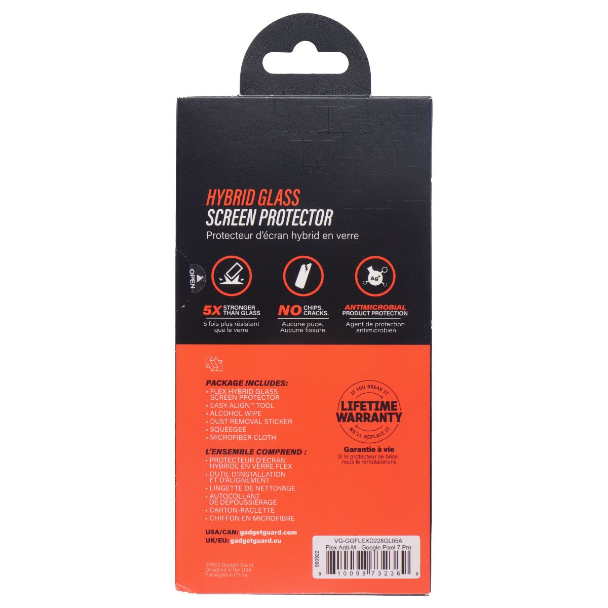 Gadget Guard Flex Series Screen Protector for Google Pixel 7 Pro - Clear Cell Phone - Screen Protectors Gadget Guard - Simple Cell Bulk Wholesale Pricing - USA Seller