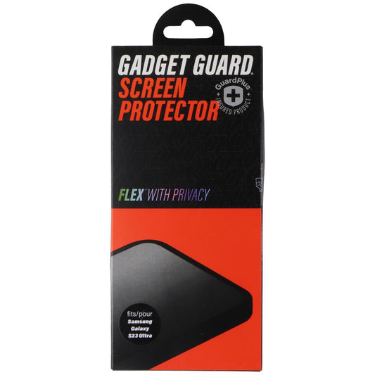 Gadget Guard Flex with Privacy Screen Protector for Samsung Galaxy S23 Ultra Cell Phone - Screen Protectors Gadget Guard - Simple Cell Bulk Wholesale Pricing - USA Seller