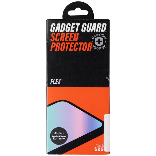 Gadget Guard - Flex Series - Screen Protector for Apple iPhone 15 Plus - Clear Cell Phone - Screen Protectors Gadget Guard    - Simple Cell Bulk Wholesale Pricing - USA Seller