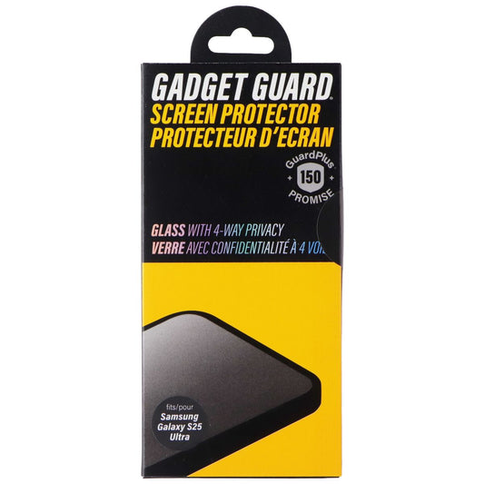 Gadget Guard Glass 4-Way Privacy Screen Protector for Samsung Galaxy S25 Ultra Cell Phone - Screen Protectors Gadget Guard - Simple Cell Bulk Wholesale Pricing - USA Seller