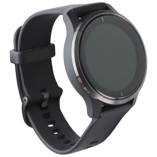 Garmin Venu Bluetooth GPS Smartwatch (A03645) 43mm - Black Case / Black Band Smart Watches Garmin - Simple Cell Bulk Wholesale Pricing - USA Seller