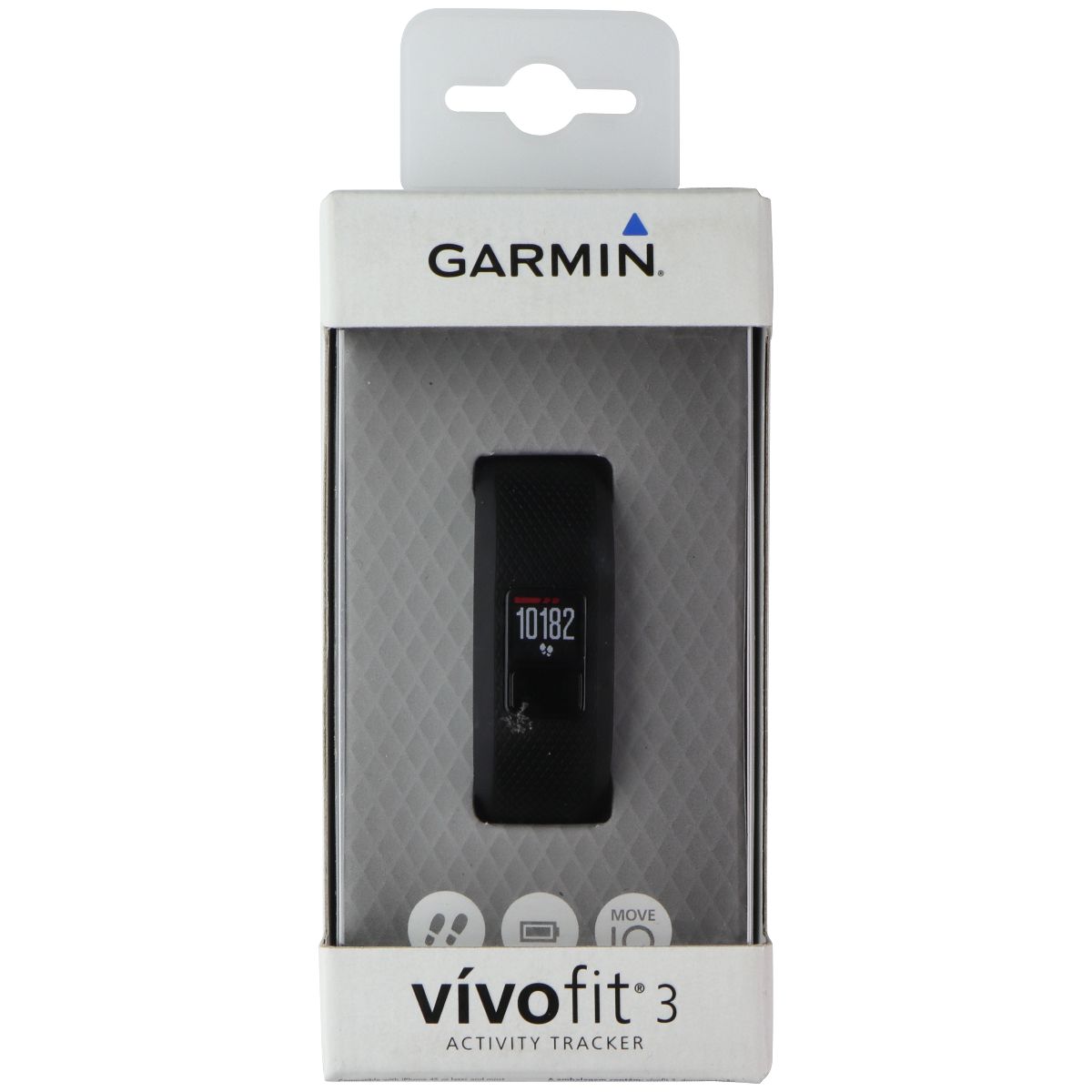 Garmin Vivofit 3 Activity Tracker - Black / Regular Fit Fitness Technology - Activity Trackers Garmin    - Simple Cell Bulk Wholesale Pricing - USA Seller