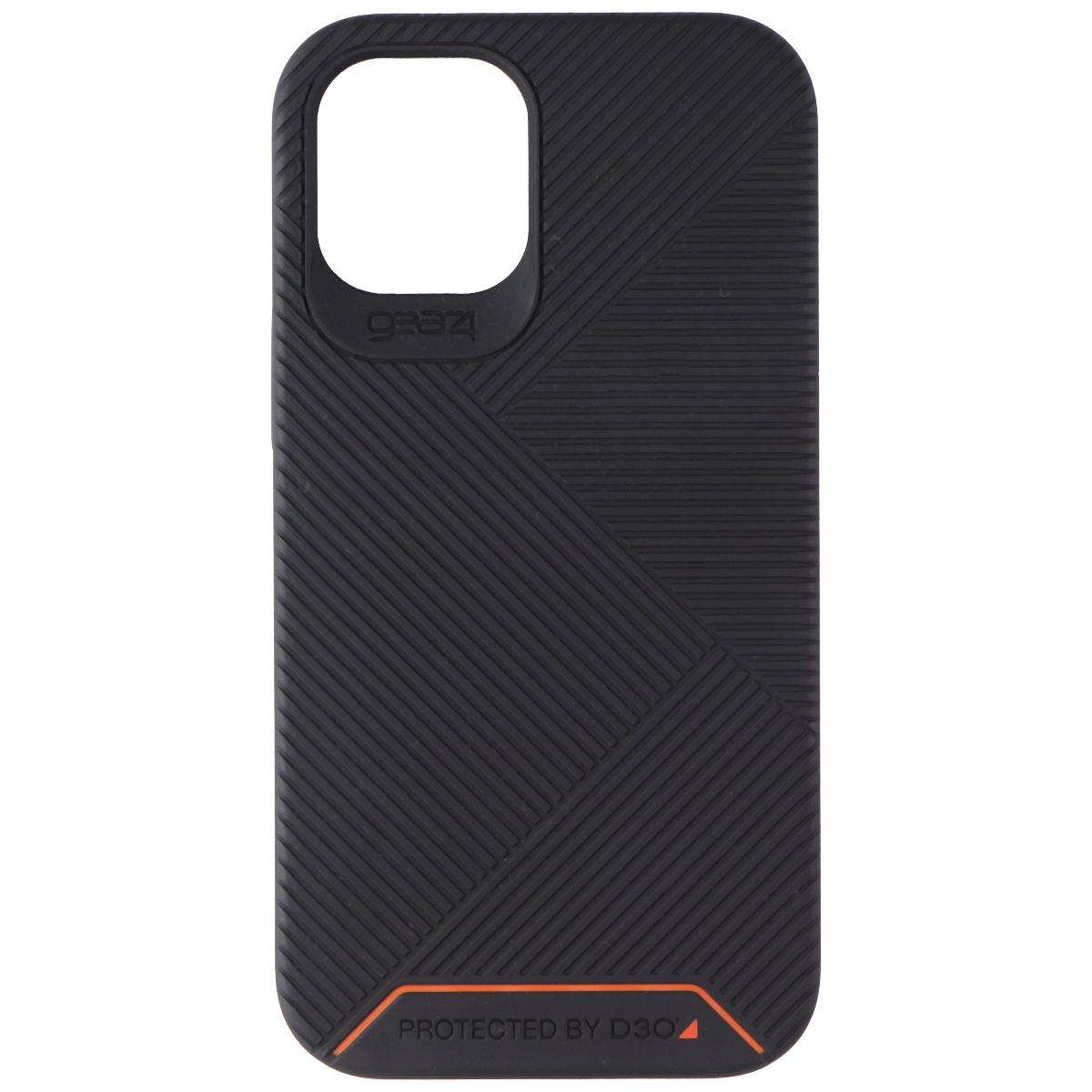 Gear4 Battersea Series Case for Apple iPhone 12 mini - Black/Orange Cell Phone - Cases, Covers & Skins Gear4 - Simple Cell Bulk Wholesale Pricing - USA Seller