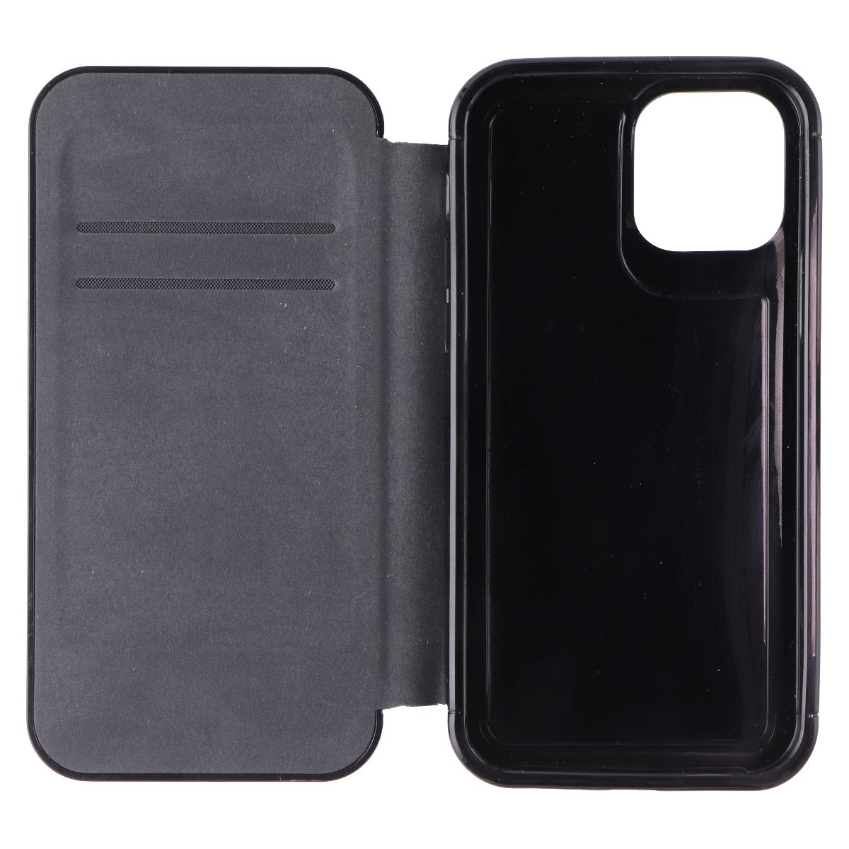 Gear4 Wembley Flip Series Case for Apple iPhone 12 and 12 Pro - Black Cell Phone - Cases, Covers & Skins Gear4 - Simple Cell Bulk Wholesale Pricing - USA Seller