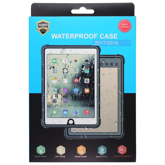 Waterproof Case for Apple iPad (2017/2018) - Black/Clear