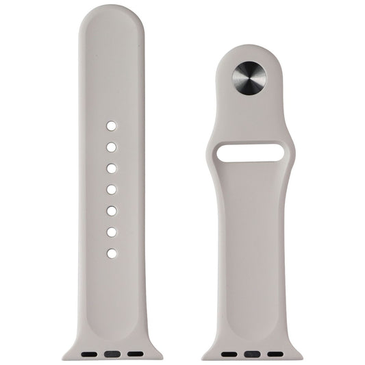 Generic Silicone Replacement Apple Watch Band 38-41mm S/M - Gray